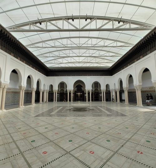 Die Grande Mosquée de Paris.