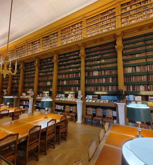 Die Bibliothèque Mazarine von innen.