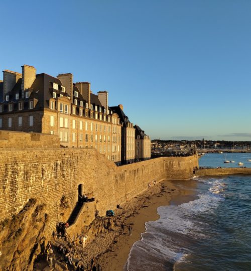 Ansicht von Saint Malo.