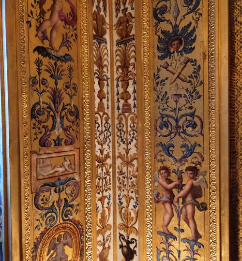 Detail des Salle du livre d'or.