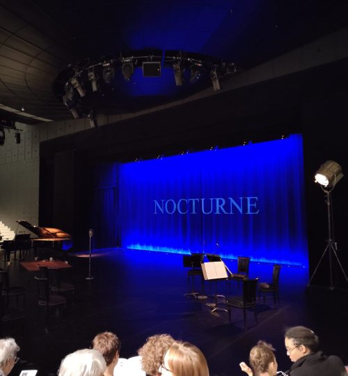 Am Freitag war ich in der Opéra Bastille zum Stück "Nocturne".