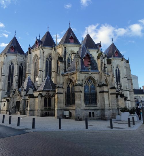 Die Église Saint-Maurice ganz in der Nähe des Bahnhofs Lille Flandres. Ein so hübsches Gebäude habe ich wahrscheinlich noch nie so nah an einem Bahnhof gesehen.