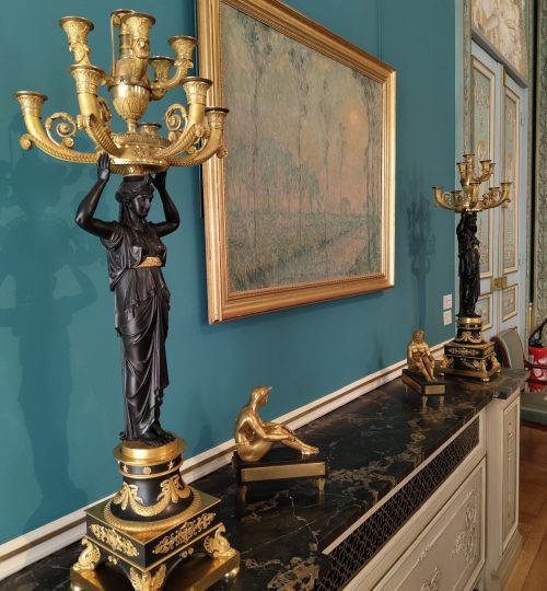 Nun folgen einige Bilder aus dem Musée Marmottan Monet. Das Museum befindet sich in einer Pariser Stadtvilla und zeigt sehr viele Werke Monets - die meisten befinden sich jedoch in einem neu gebauten Keller des Hauses.